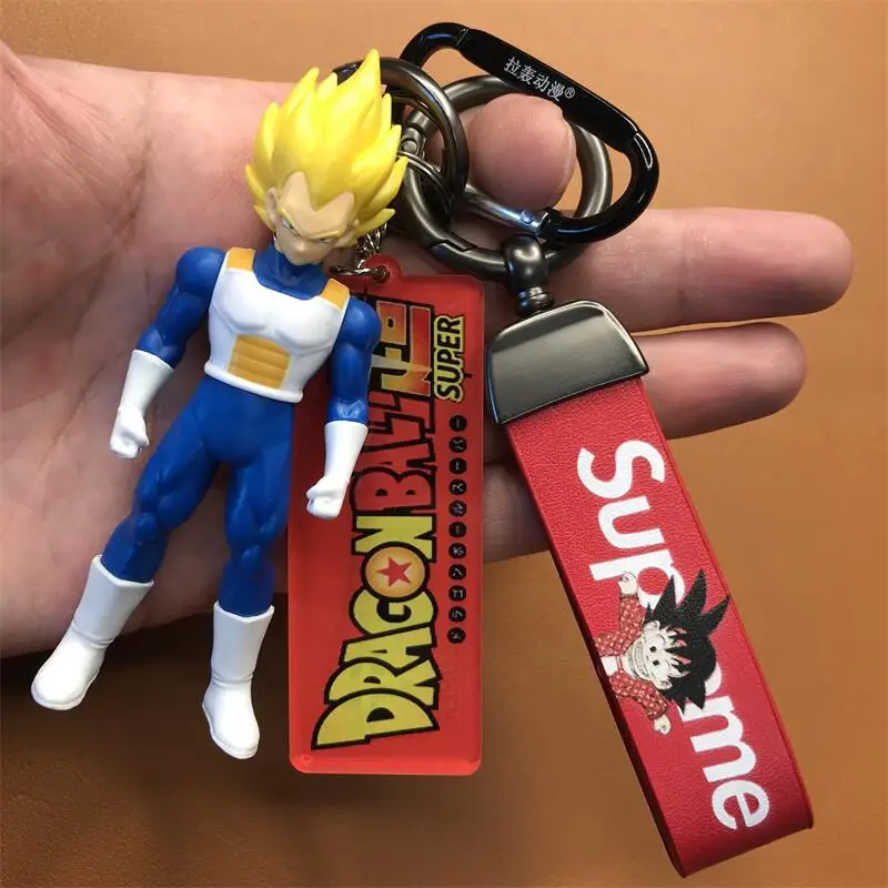 Dragon Ball Z Keychains - Super Saiyan Figures, Car & Bag Charms