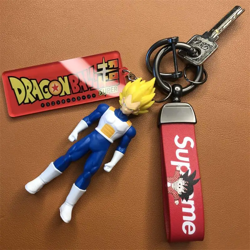 Dragon Ball Z Keychains - Super Saiyan Figures, Car & Bag Charms