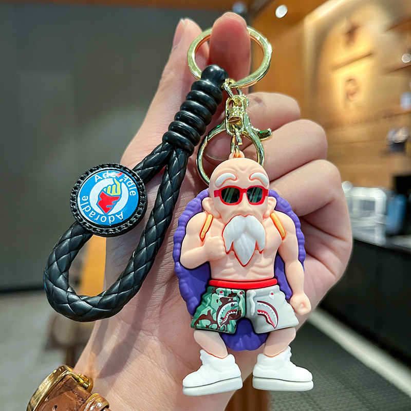 Dragon Ball Keychains - 3D Anime Dolls, Car Pendant Gifts