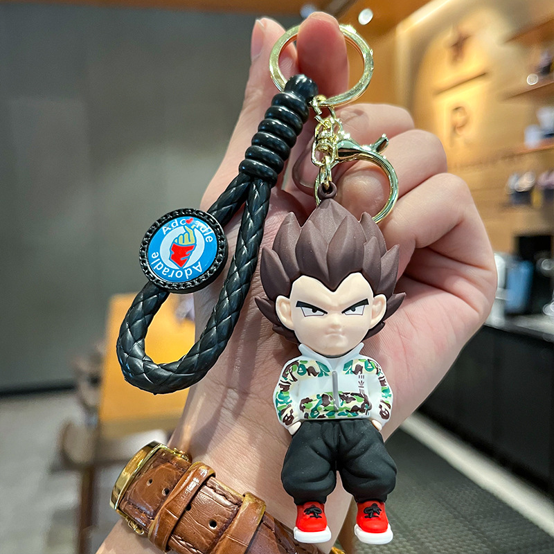 Dragon Ball Keychains - 3D Anime Dolls, Car Pendant Gifts