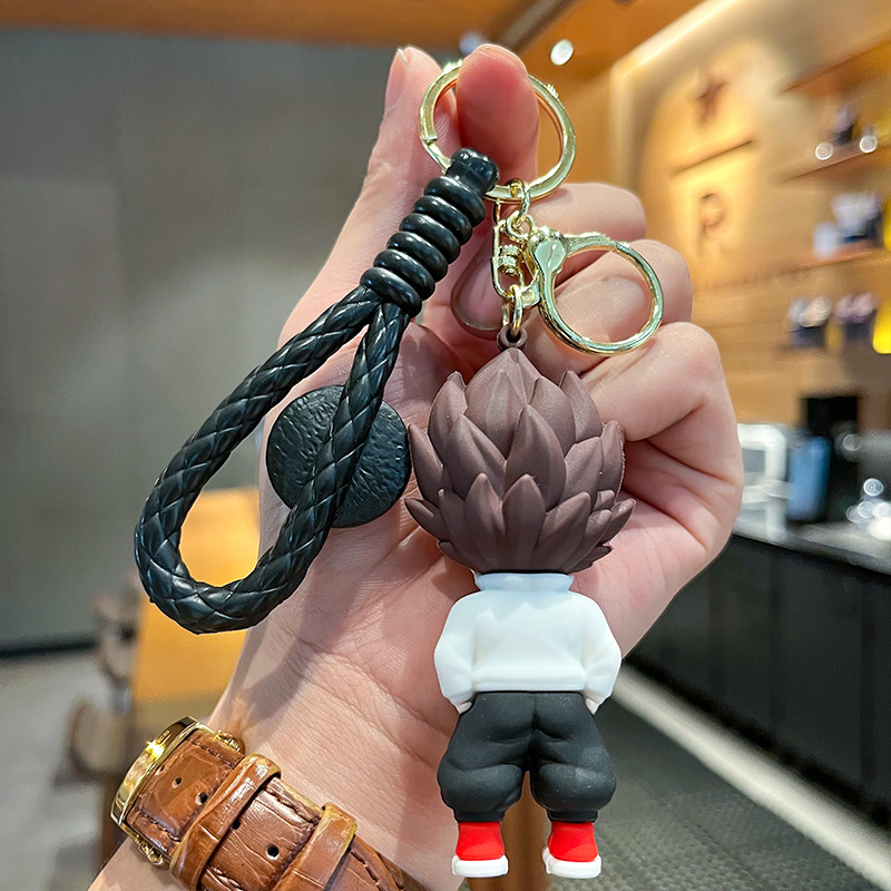 Dragon Ball Keychains - 3D Anime Dolls, Car Pendant Gifts