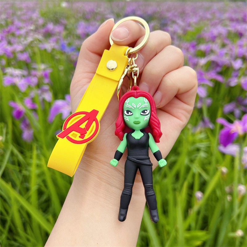 Disney Marvel Anime Keychains: Unique Gamora, She-Hulk Designs